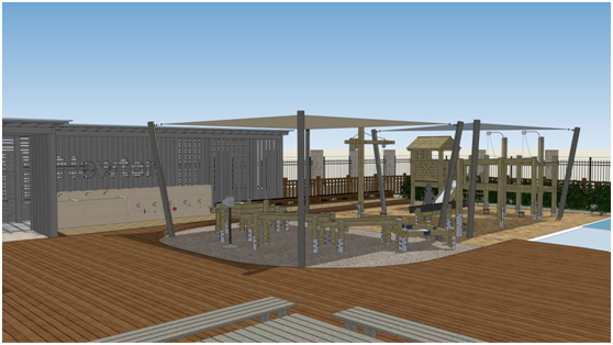 悬悬而望、澄沙汰砾-----张家港新纽顿幼儿园沙水乐园改造方案 